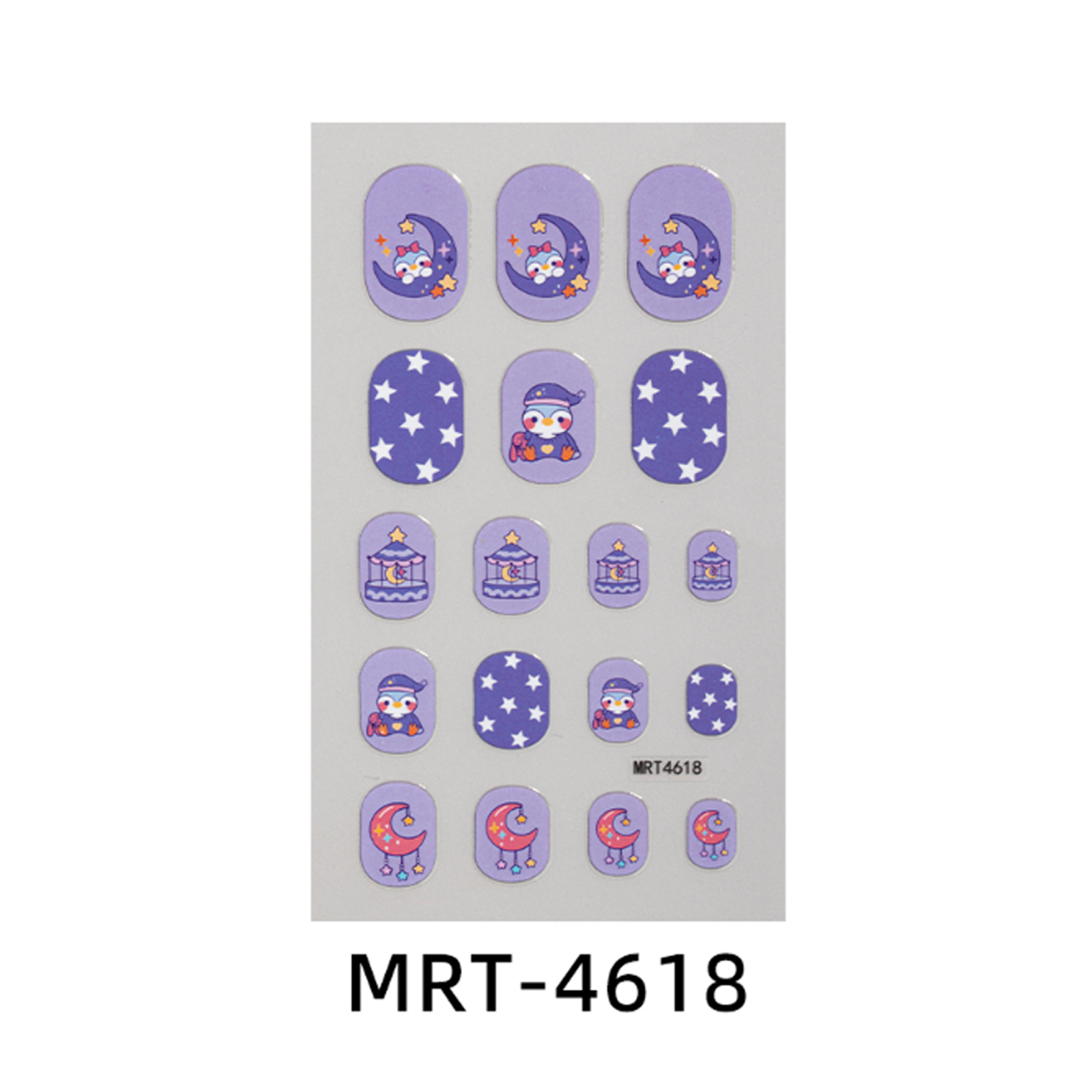 LASHIDOL 子供用ネイルシール キッズネイルステッカー|簡単貼るだけ|安心素材・爪にやさしい|DIYネイル遊びに最適 - 画像 (4)