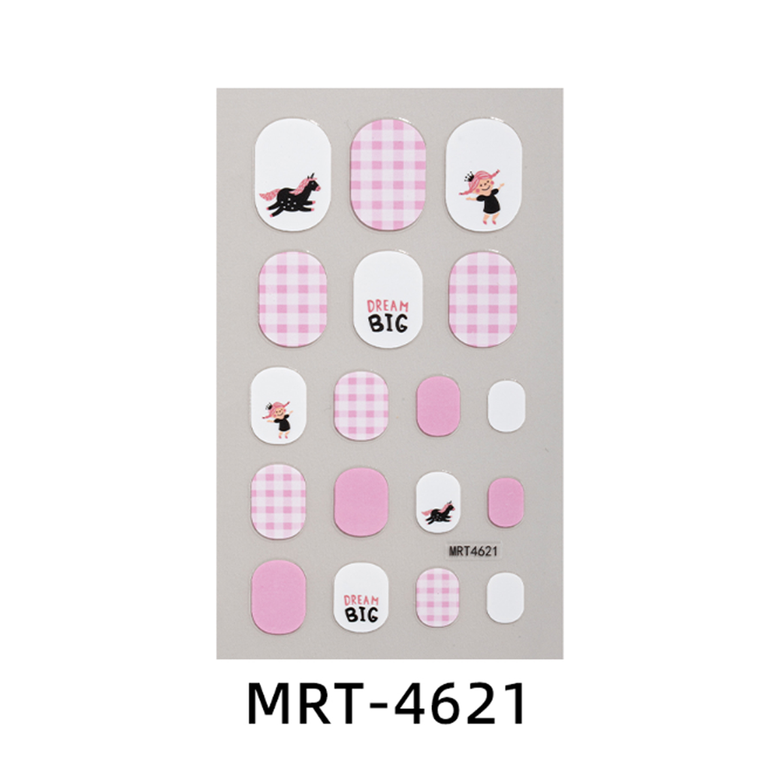 LASHIDOL 子供用ネイルシール キッズネイルステッカー|簡単貼るだけ|安心素材・爪にやさしい|DIYネイル遊びに最適 - 画像 (3)