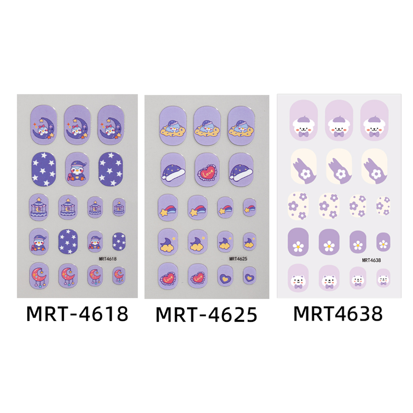 LASHIDOL 子供用ネイルシール キッズネイルステッカー|簡単貼るだけ|安心素材・爪にやさしい|DIYネイル遊びに最適