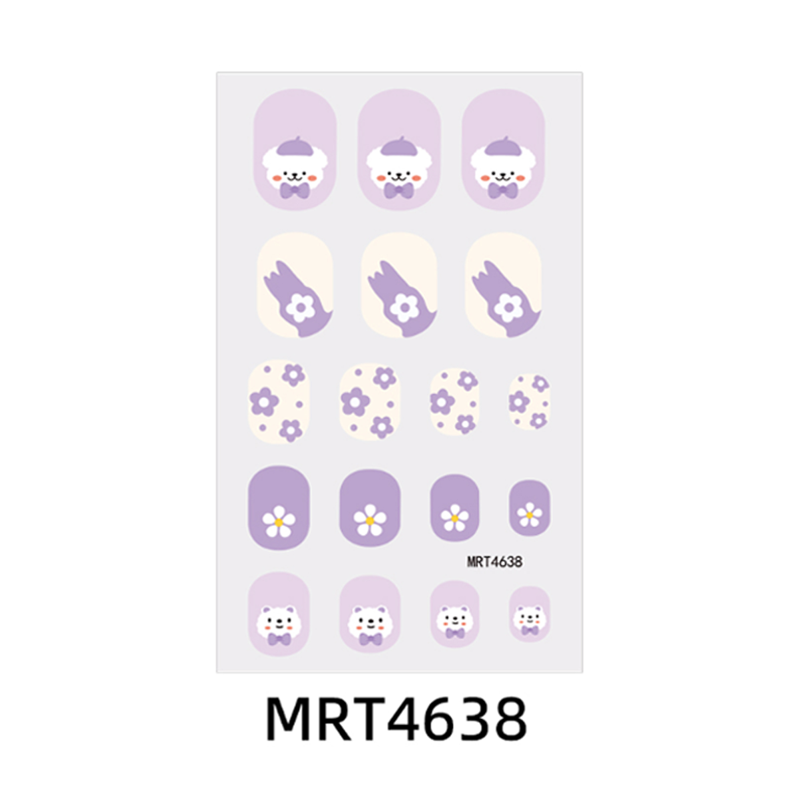 LASHIDOL 子供用ネイルシール キッズネイルステッカー|簡単貼るだけ|安心素材・爪にやさしい|DIYネイル遊びに最適 - 画像 (4)