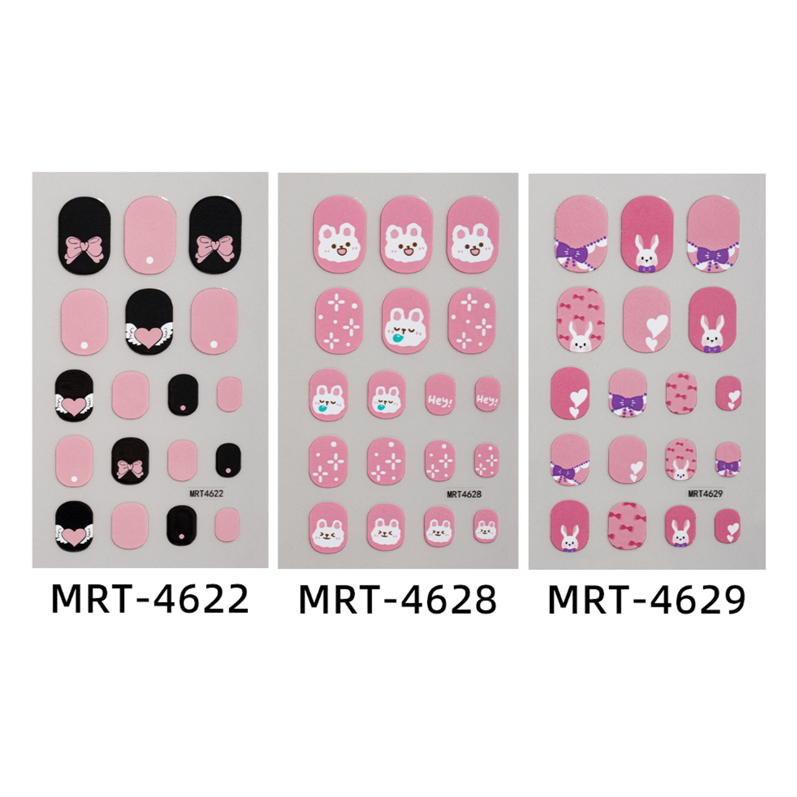 LASHIDOL 子供用ネイルシール キッズネイルステッカー|簡単貼るだけ|安心素材・爪にやさしい|DIYネイル遊びに最適