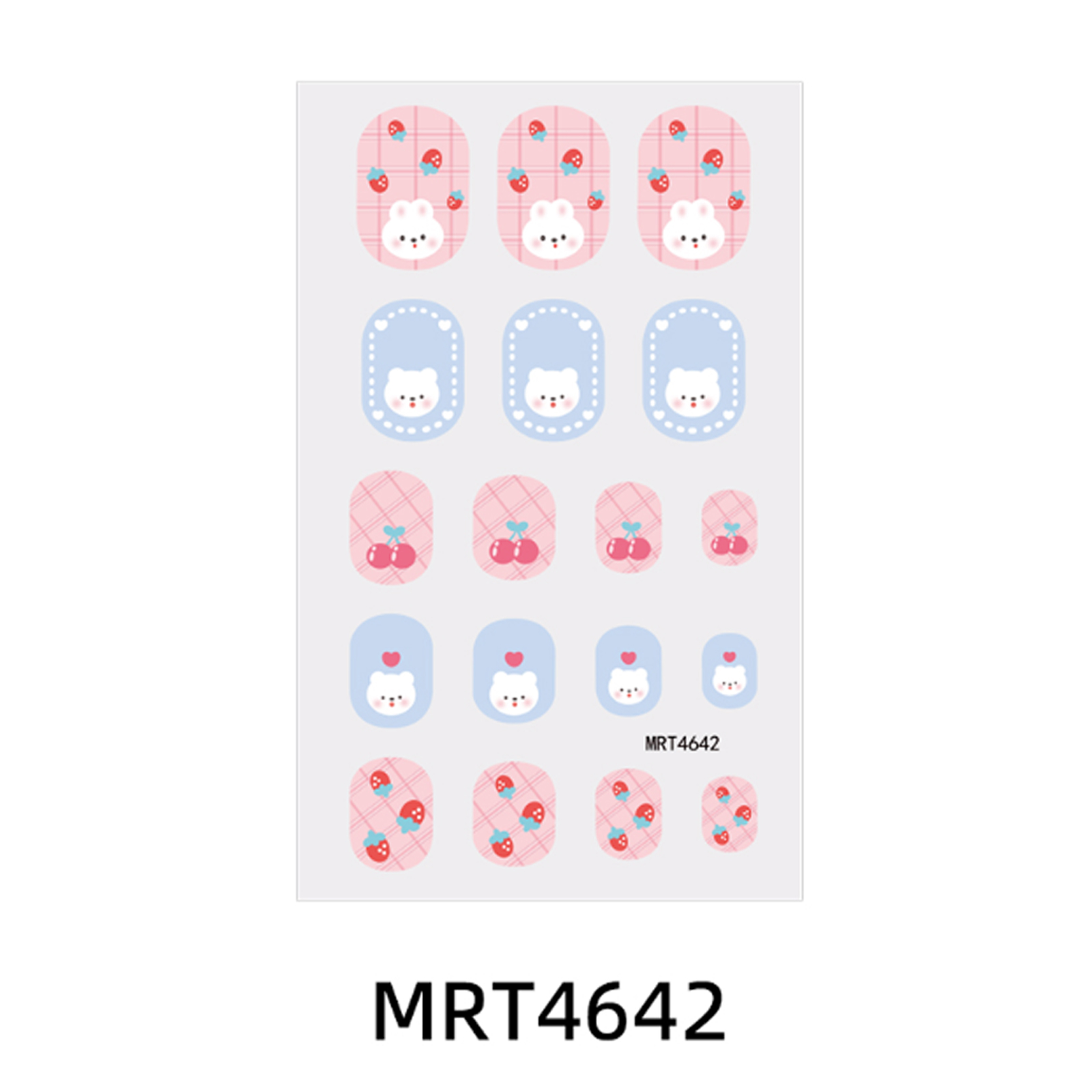 LASHIDOL 子供用ネイルシール キッズネイルステッカー|簡単貼るだけ|安心素材・爪にやさしい|DIYネイル遊びに最適 - 画像 (2)