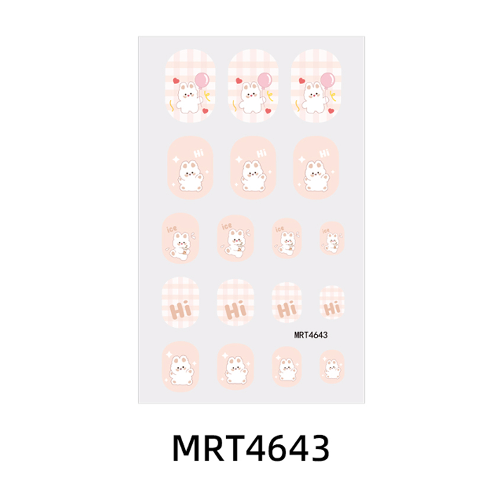 LASHIDOL 子供用ネイルシール キッズネイルステッカー|簡単貼るだけ|安心素材・爪にやさしい|DIYネイル遊びに最適 - 画像 (3)